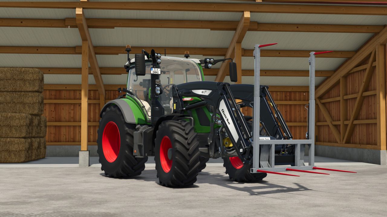 Hydraulic Bale Fork
