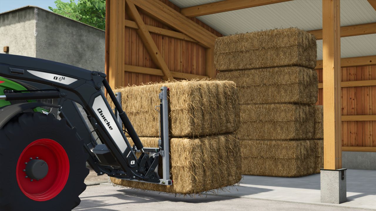 Hydraulic Bale Fork