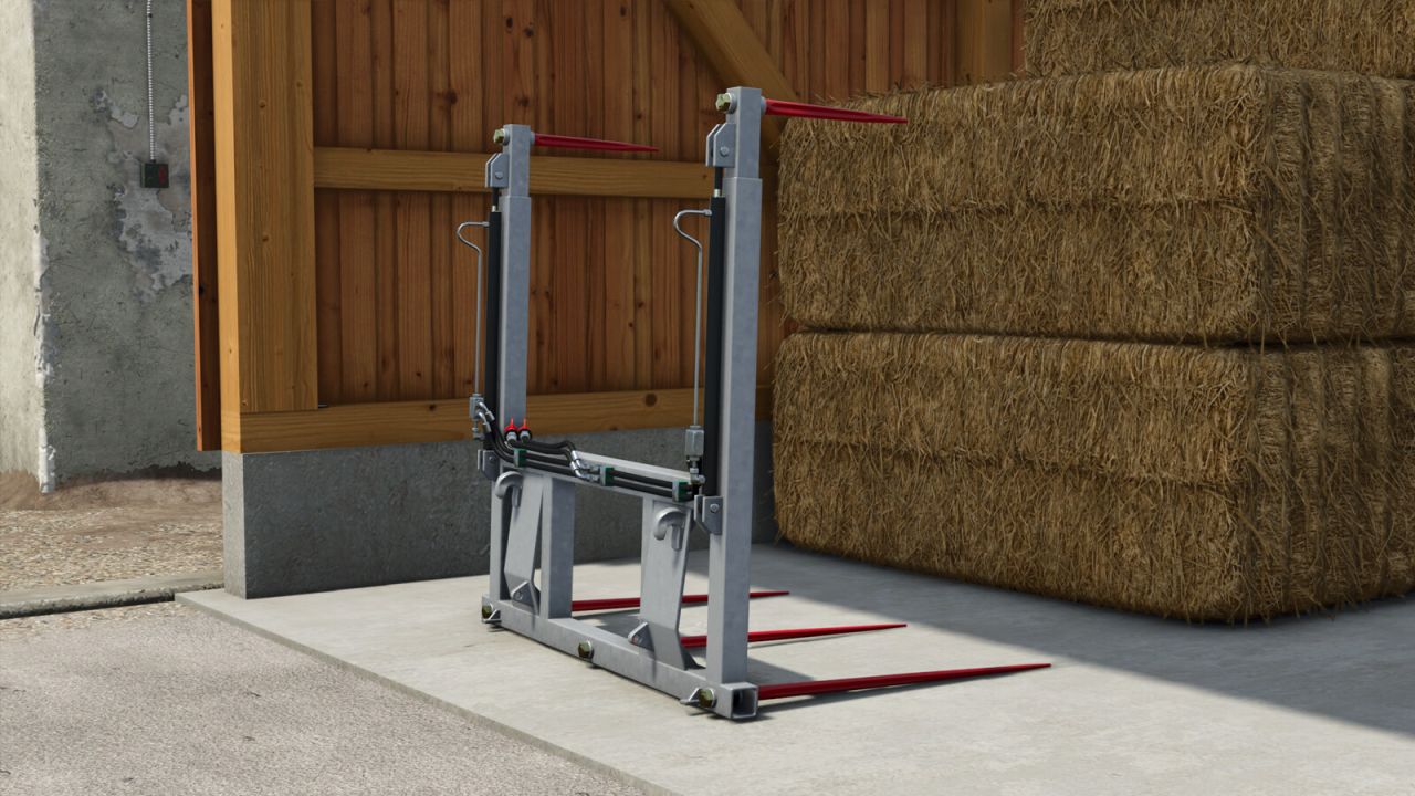 Hydraulic Bale Fork