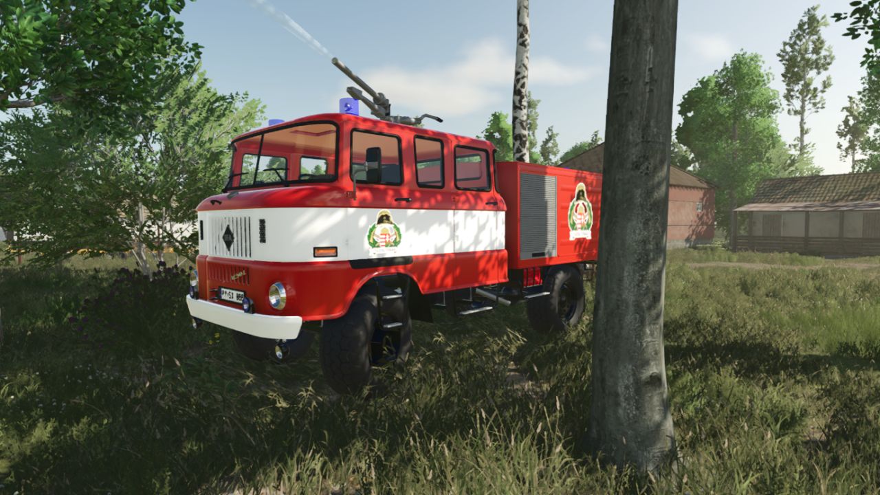 IFA TLF Véhicule de lutte contre l’incendie