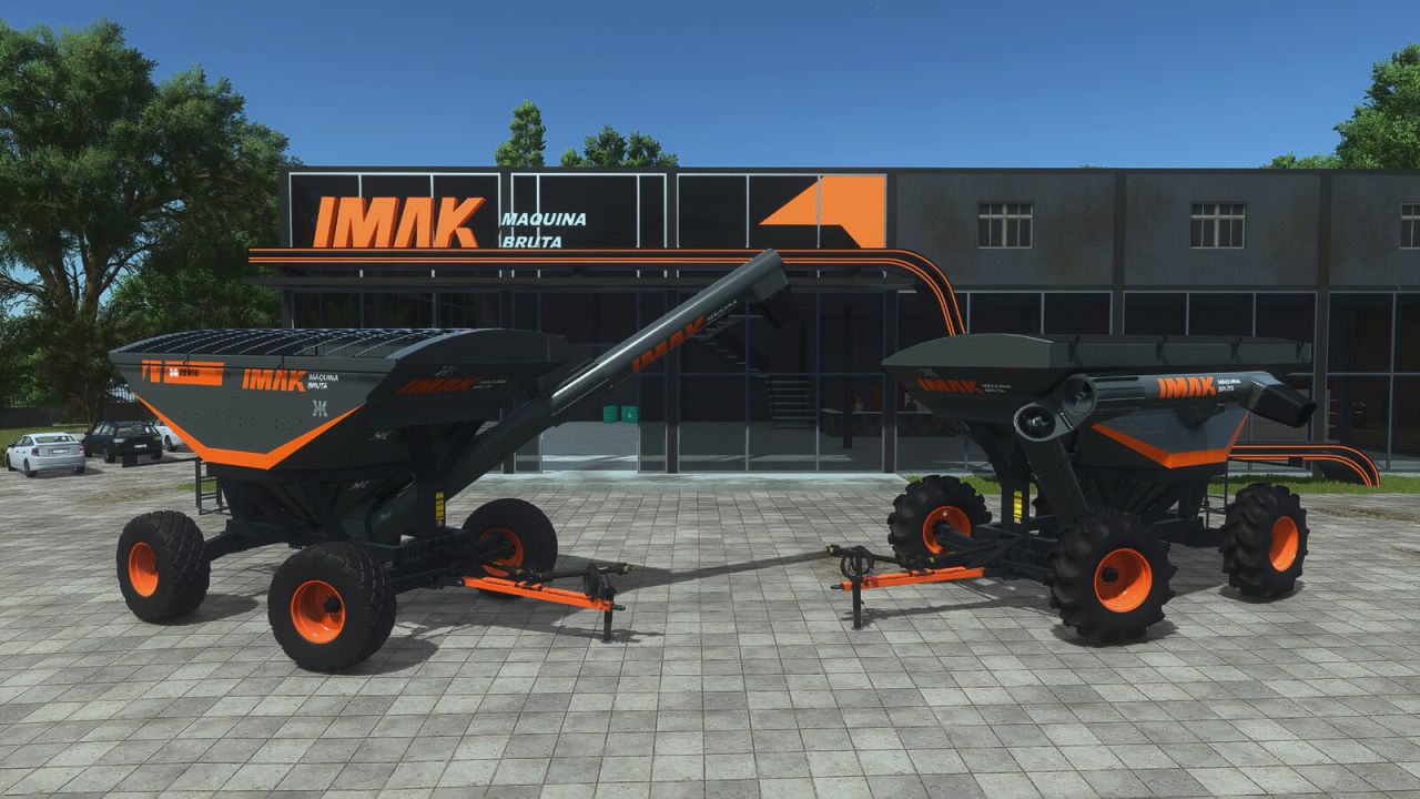 IMAK Remorque À Grains CG 28500