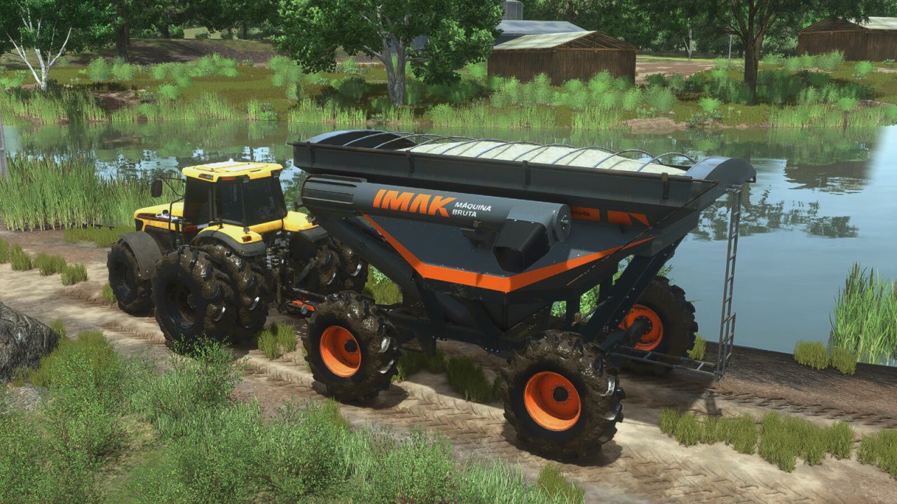 IMAK Remorque À Grains CG 28500
