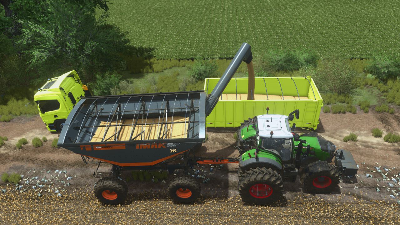 IMAK Remorque À Grains CG 28500