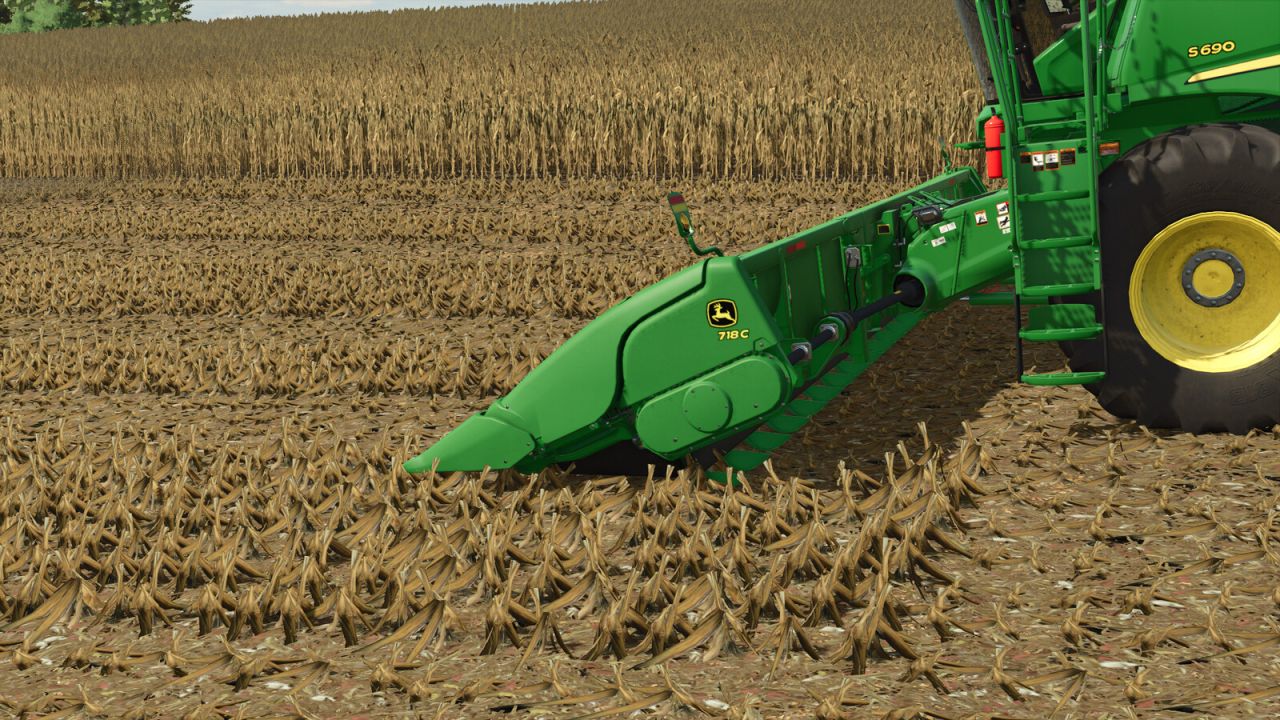 Textures de maïs améliorées avec chaume destructible (Prefab)