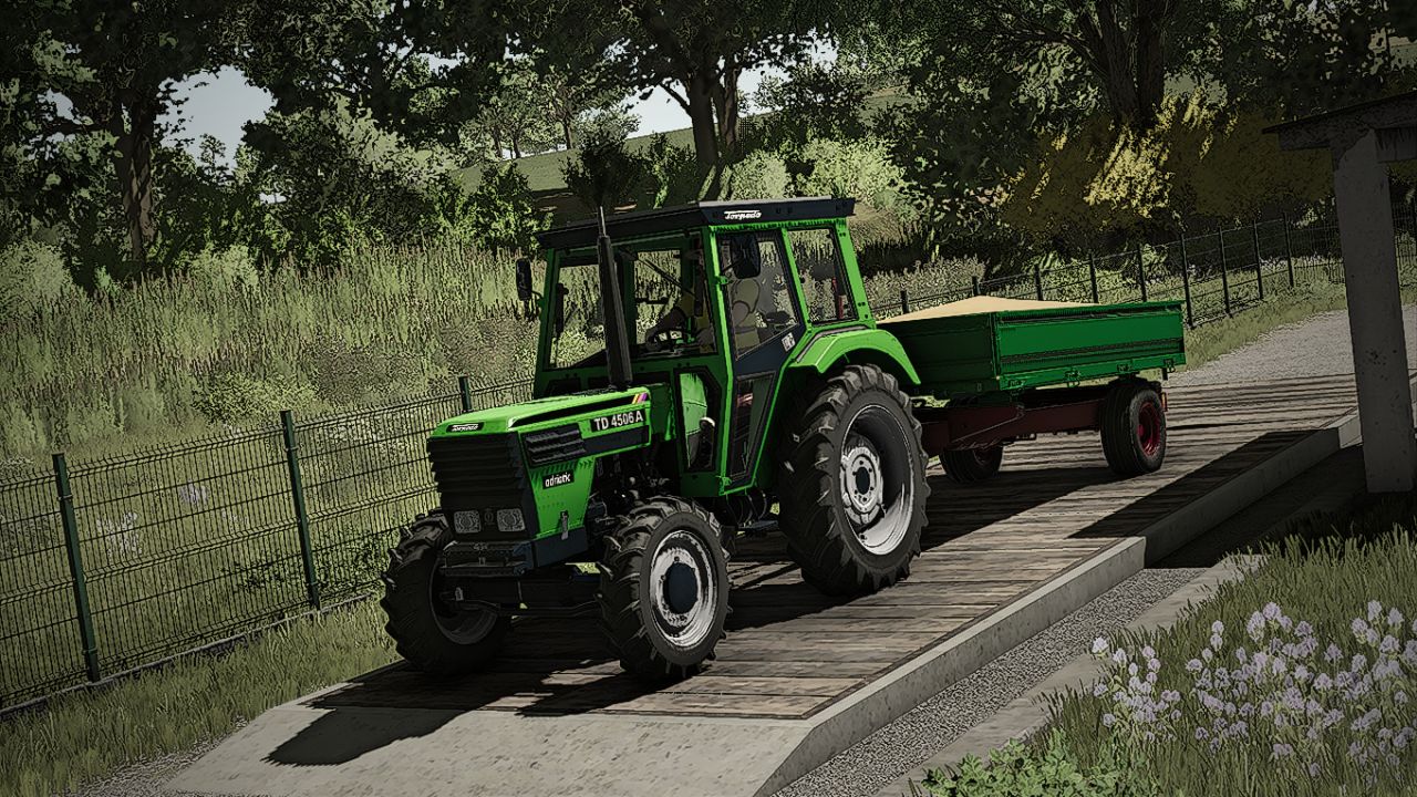 IMT/Loznica/Technostroj graanaanhangwagen