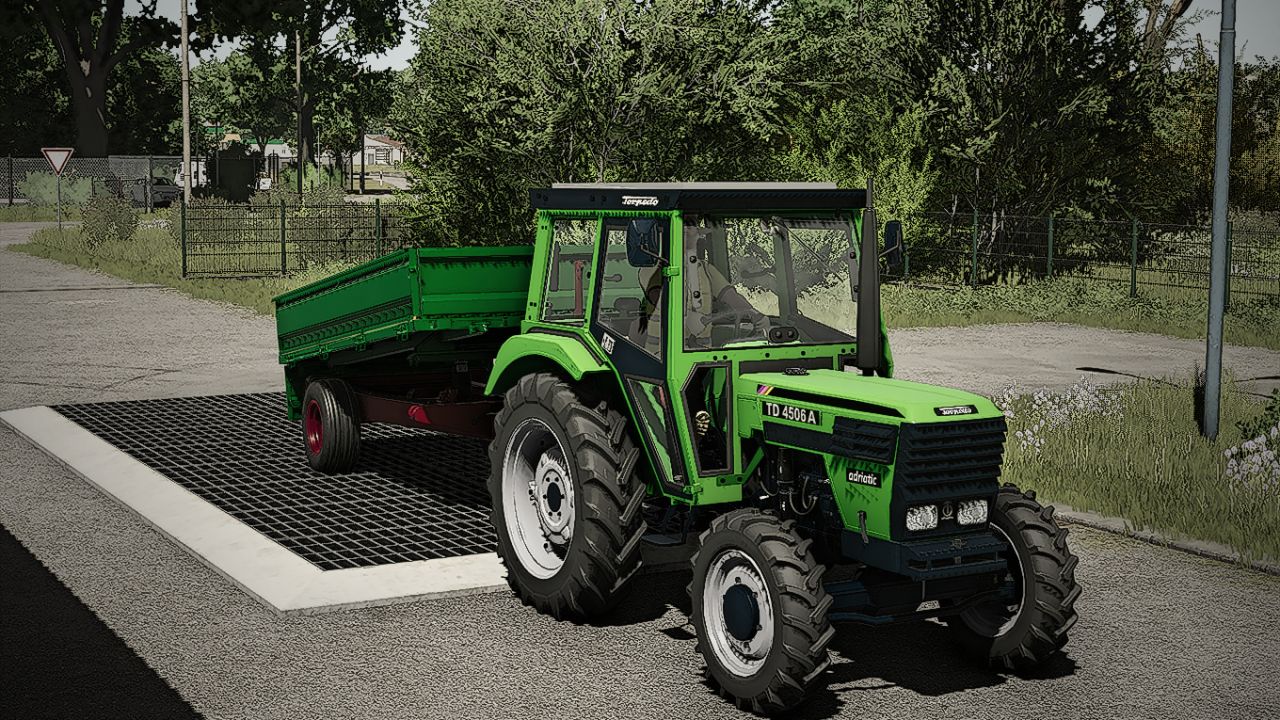 IMT/Loznica/Technostroj graanaanhangwagen