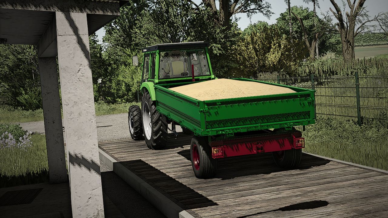 IMT/Loznica/Technostroj graanaanhangwagen