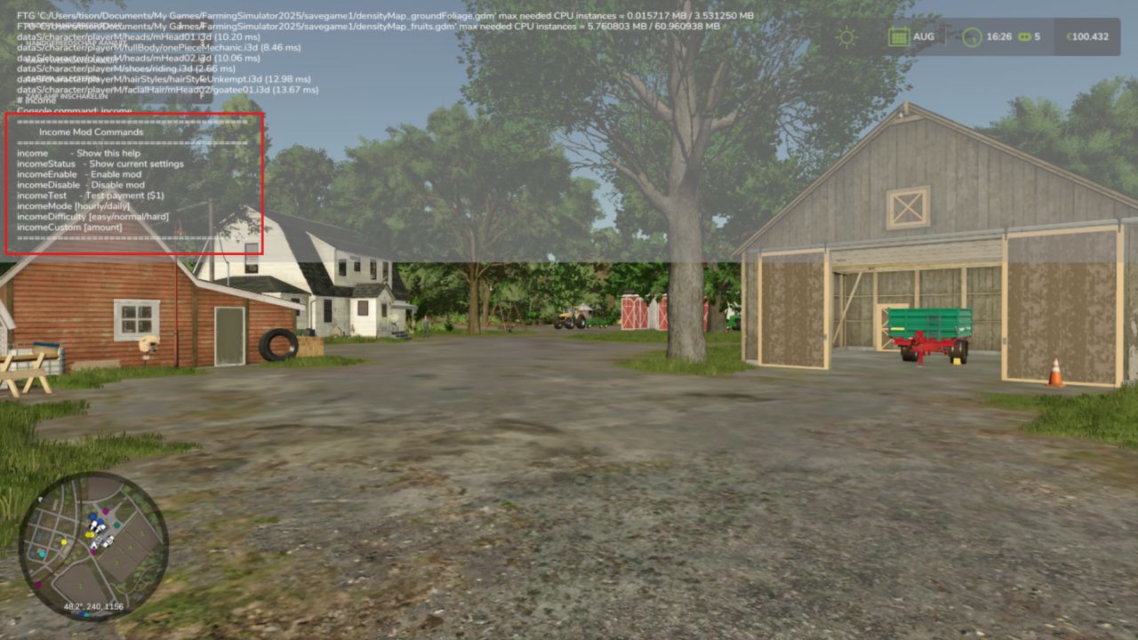 Modificação de renda