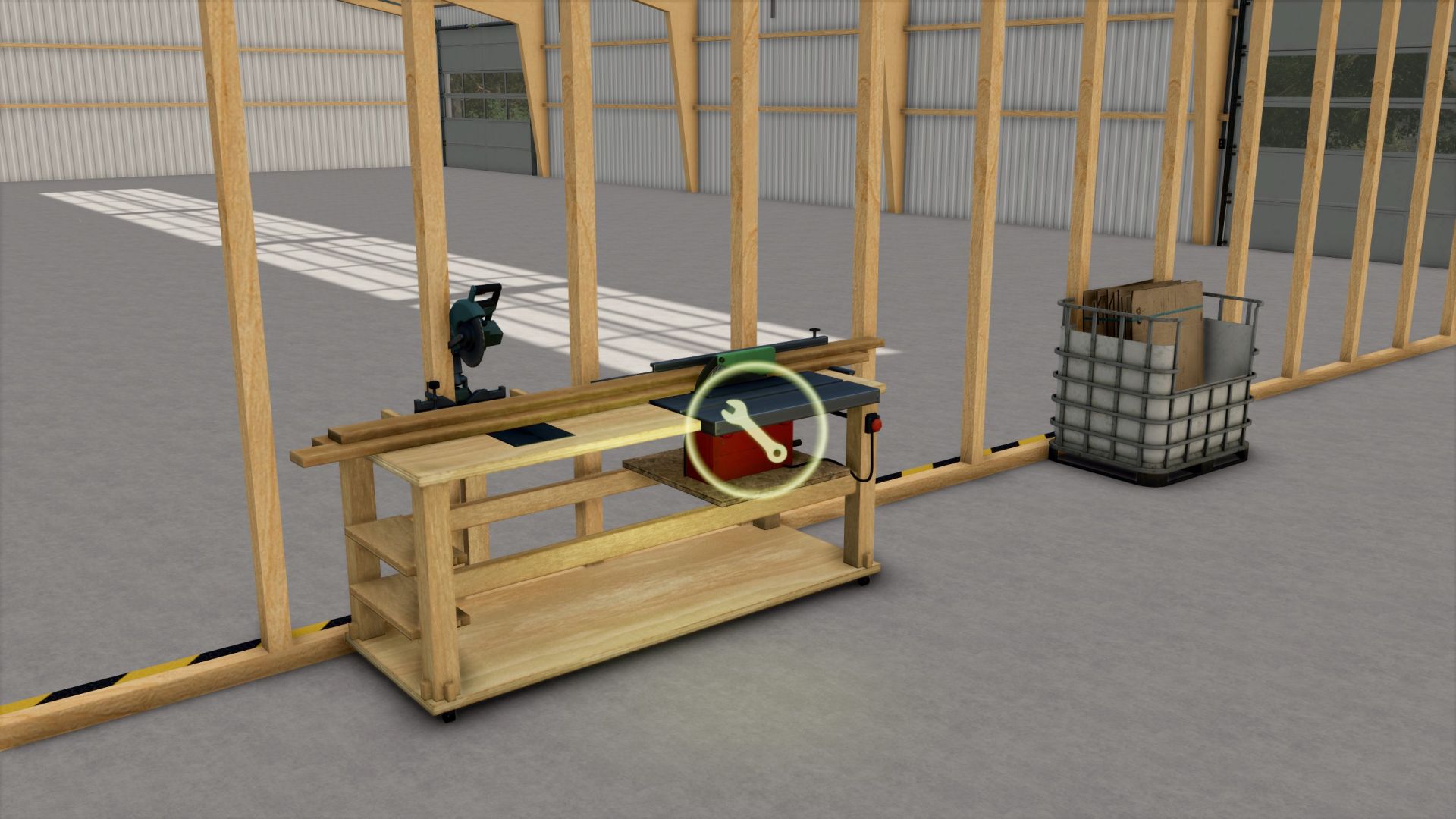 Промышленный машинный зал