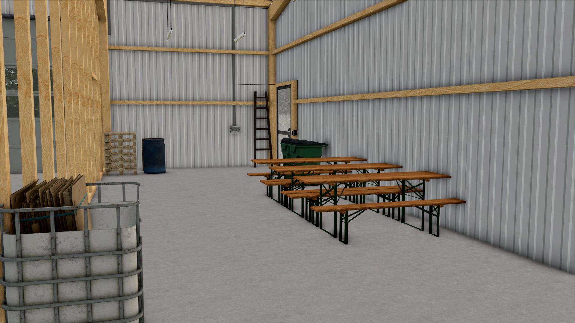 Промышленный машинный зал