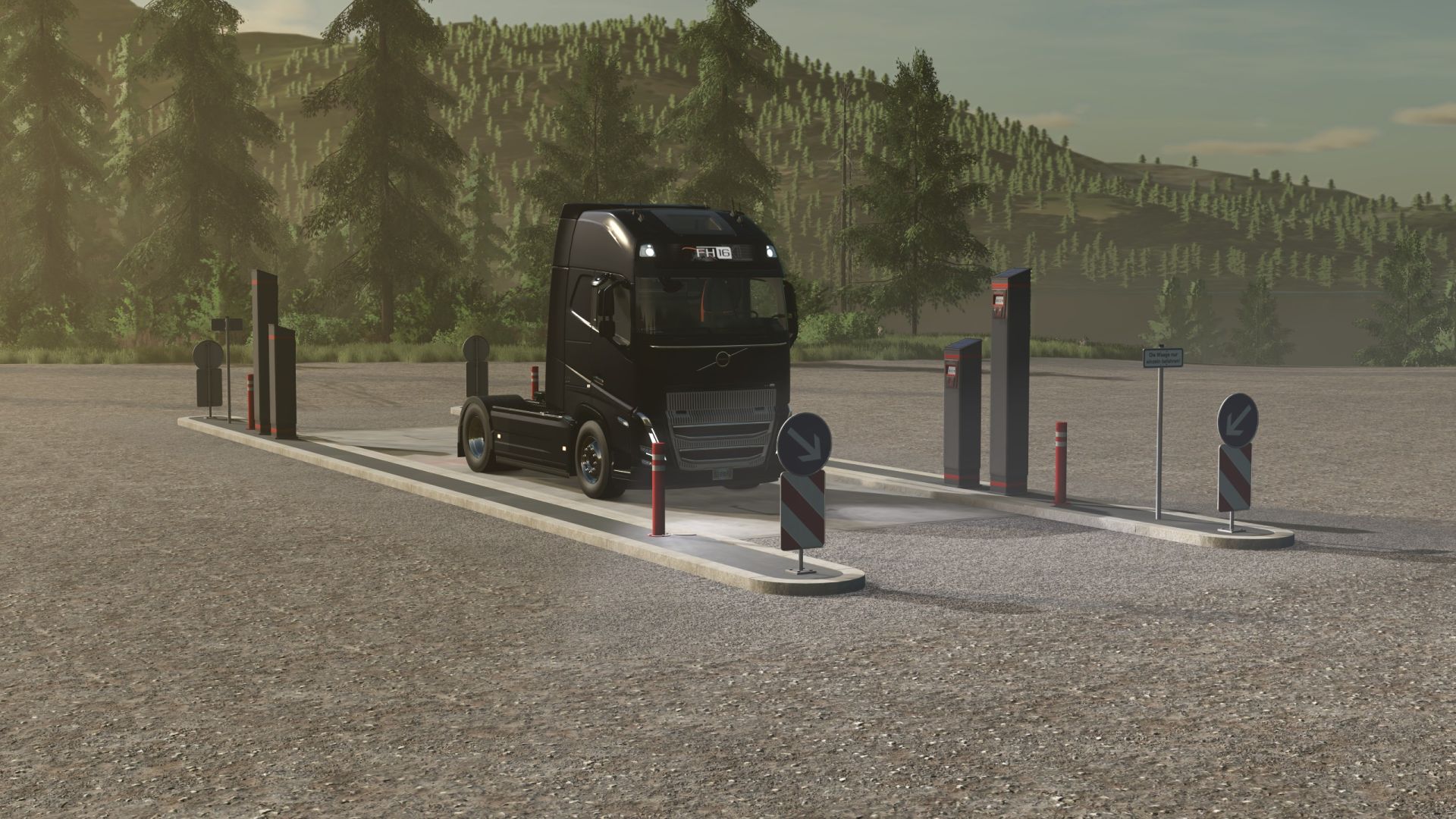 Industrial weighing line