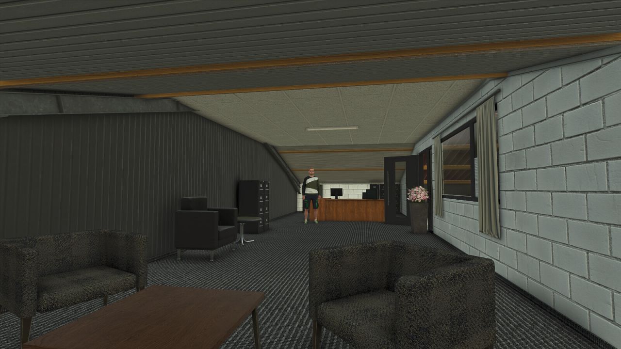 Industrieel Gebouw Met Garage