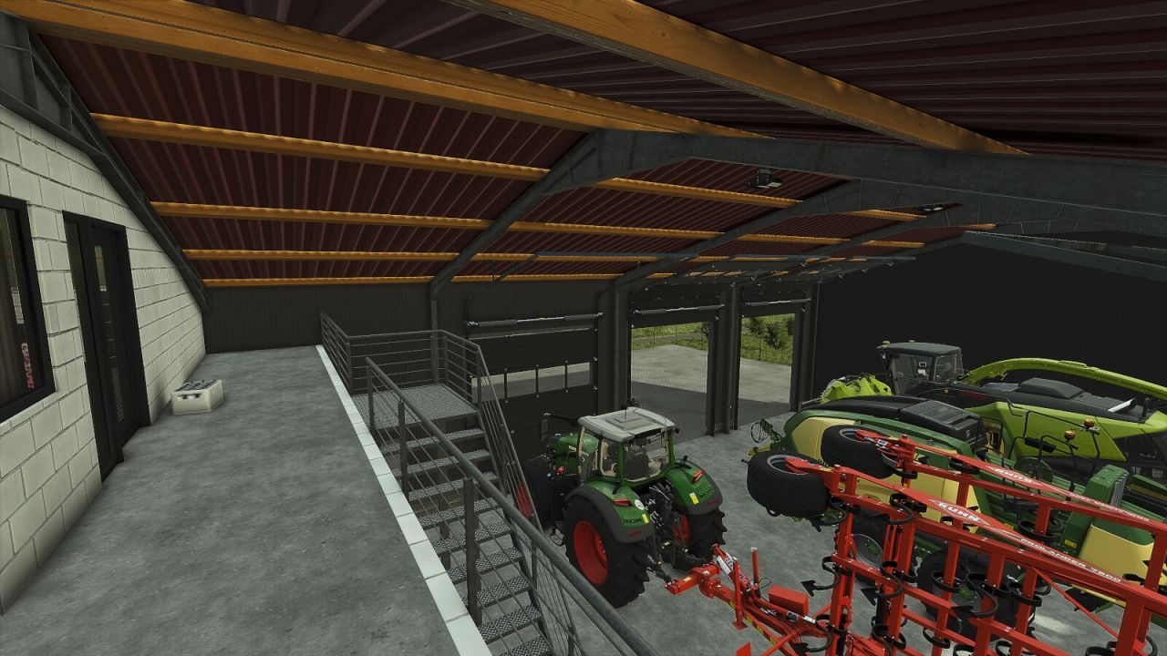 Industrieel Gebouw Met Garage