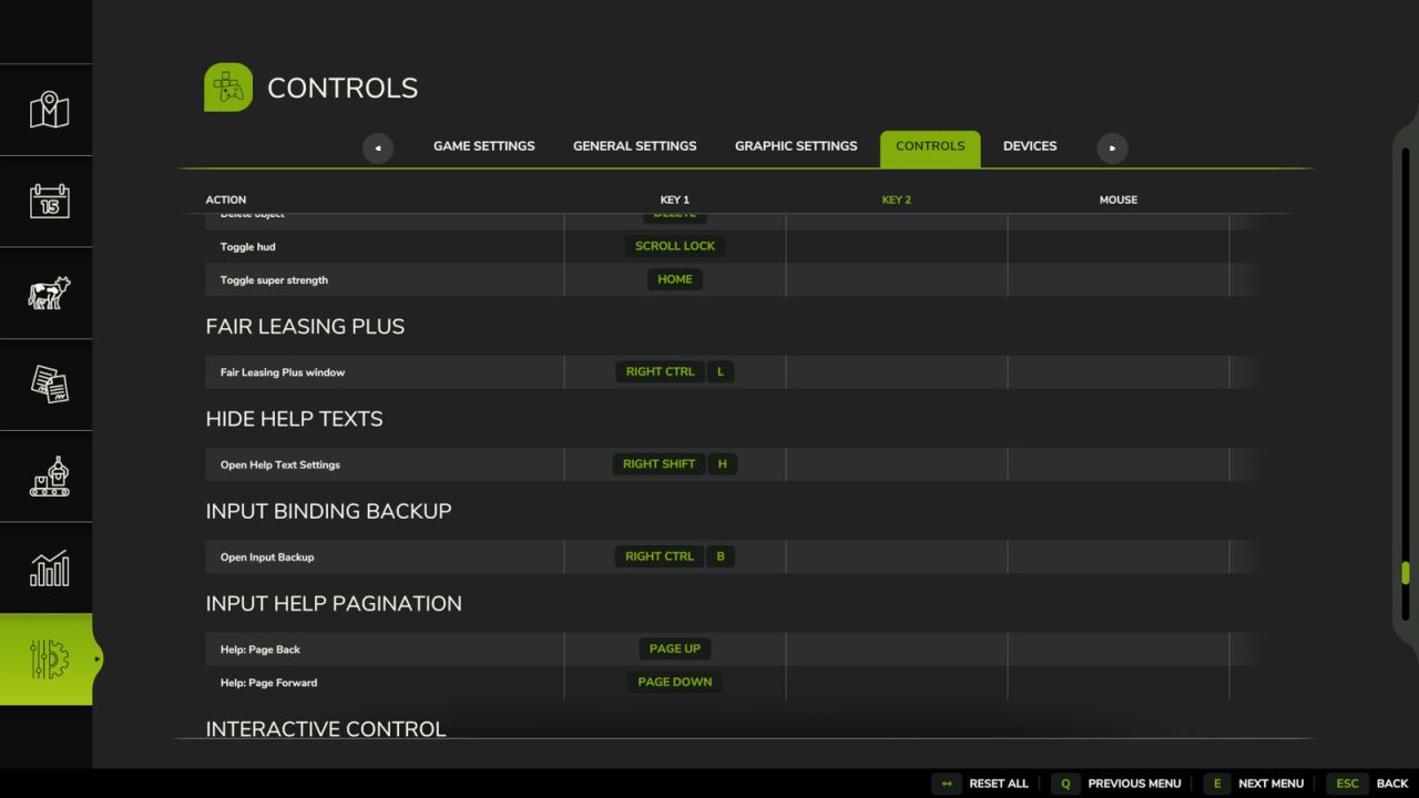 Backup de ligação de entrada