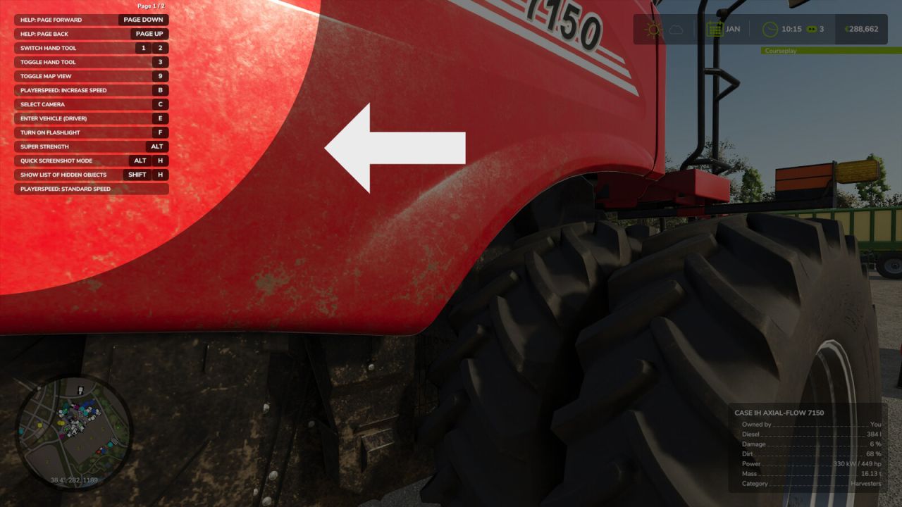 Input Help Pagination