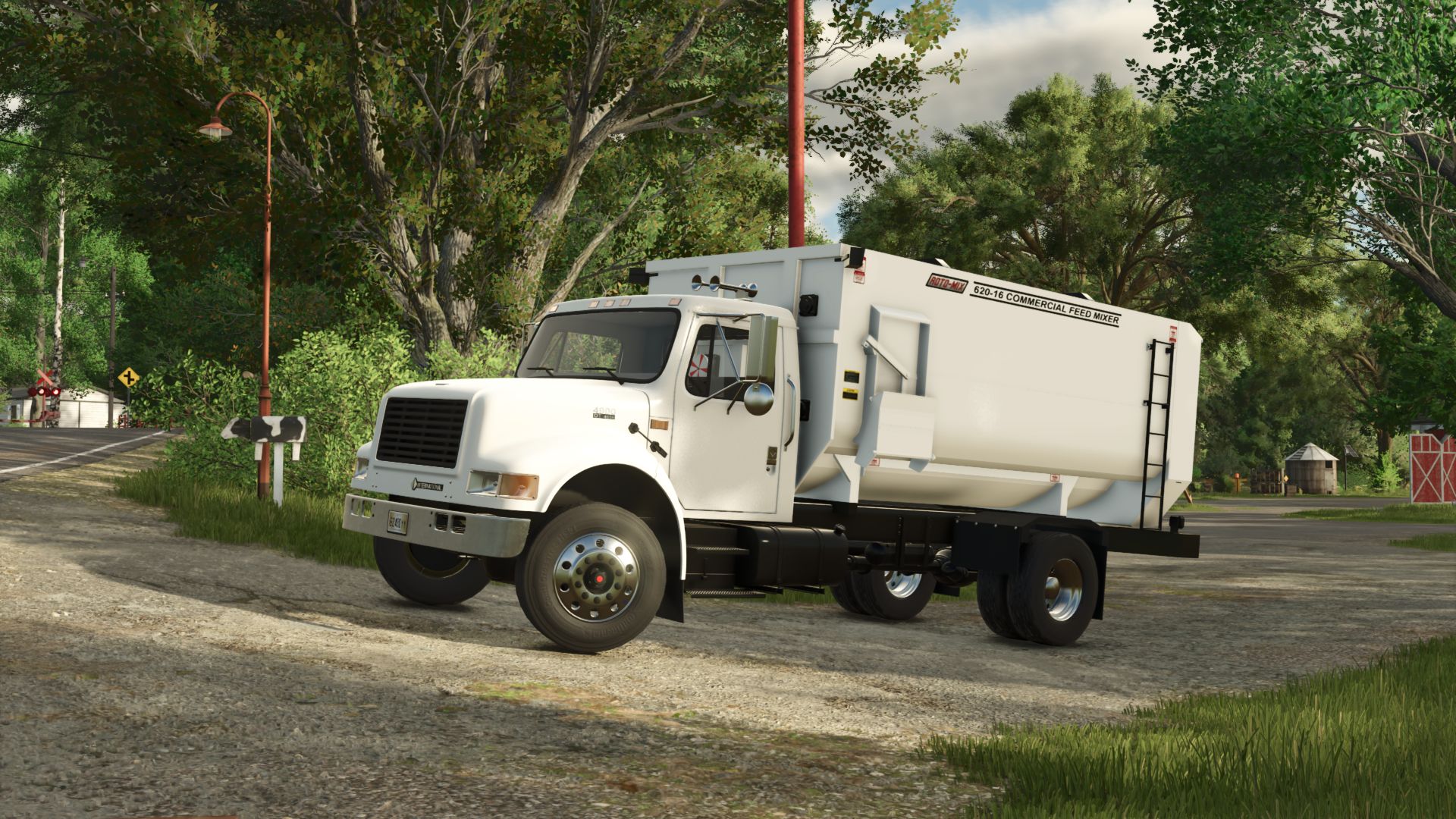 International 4900 Feed Truck