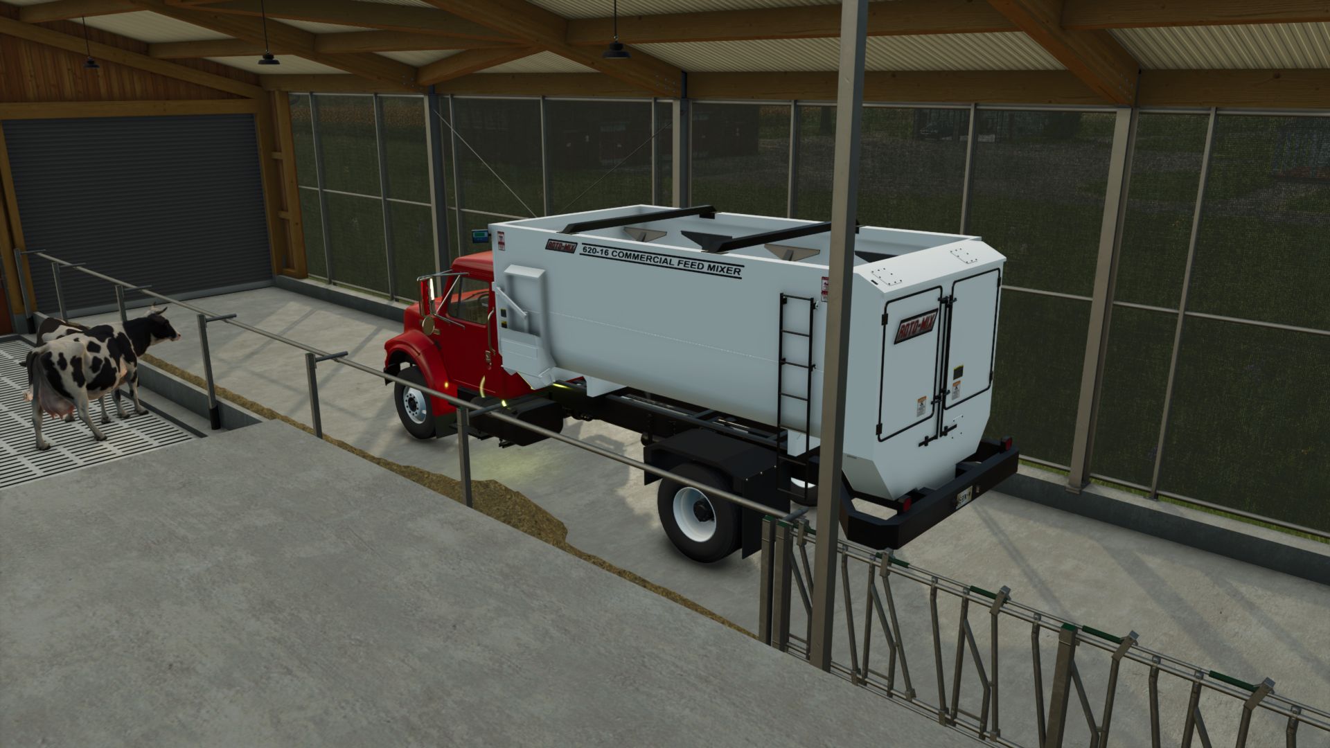 International 4900 Feed Truck
