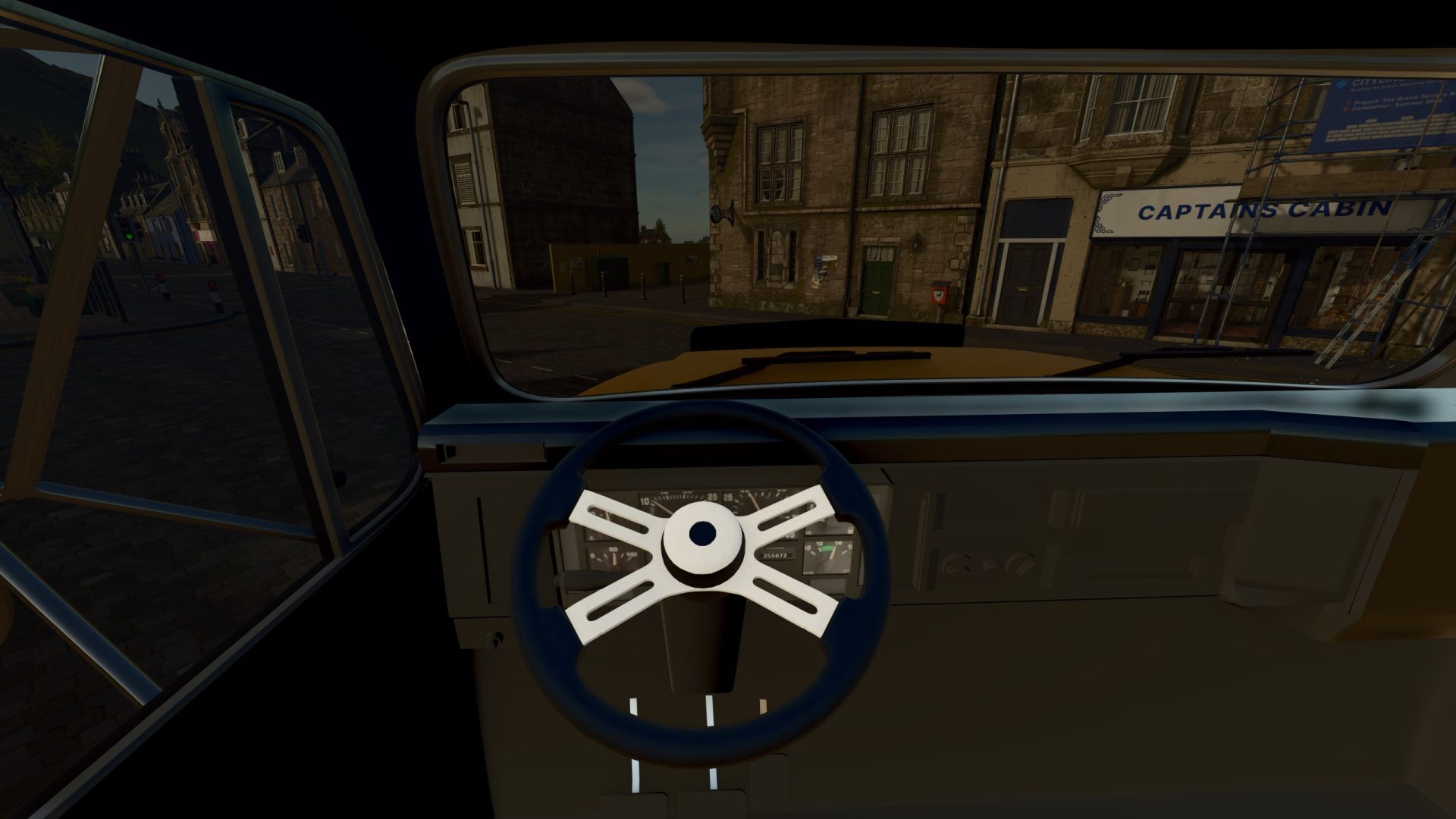 International 4900 Flatbed