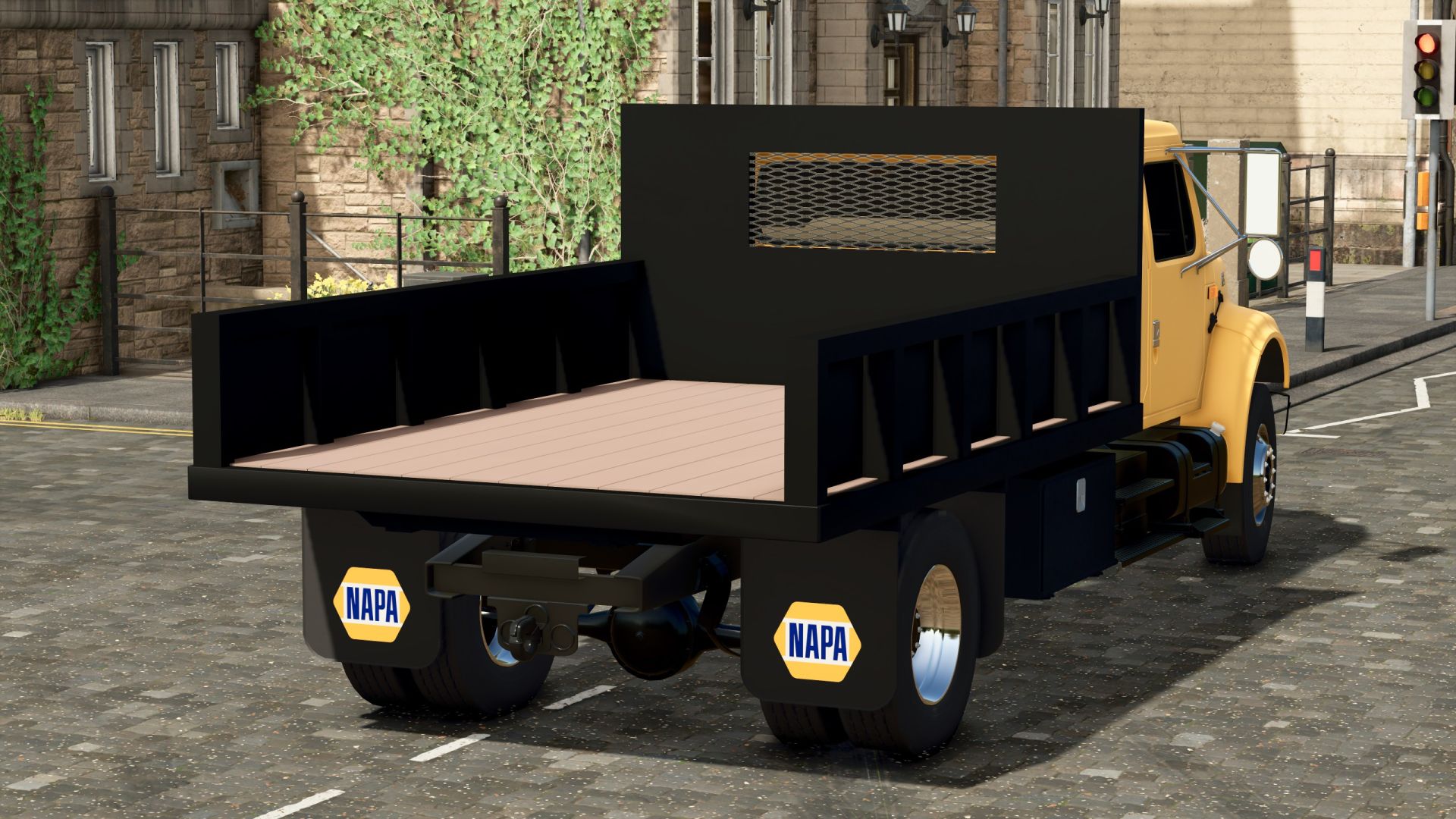 International 4900 Flatbed