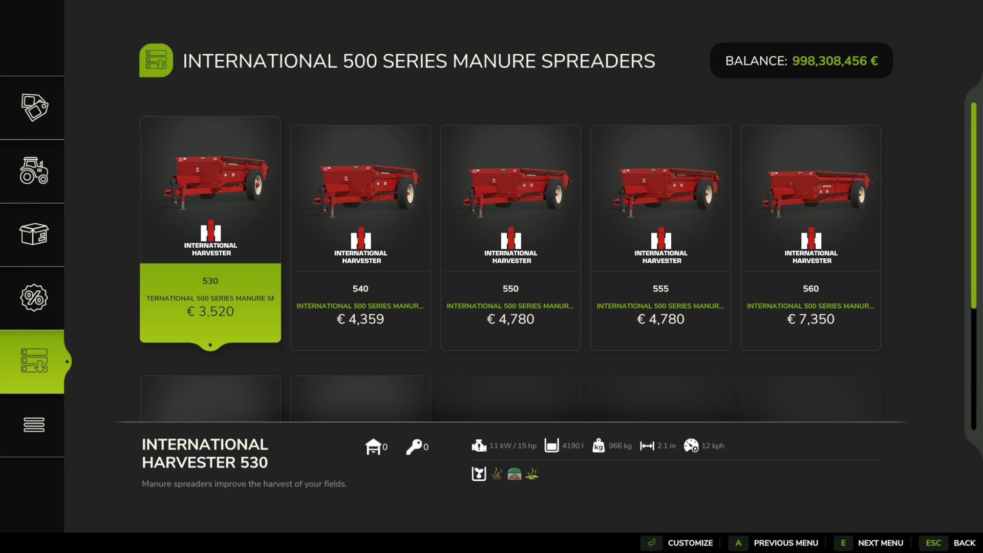 International 500 Series