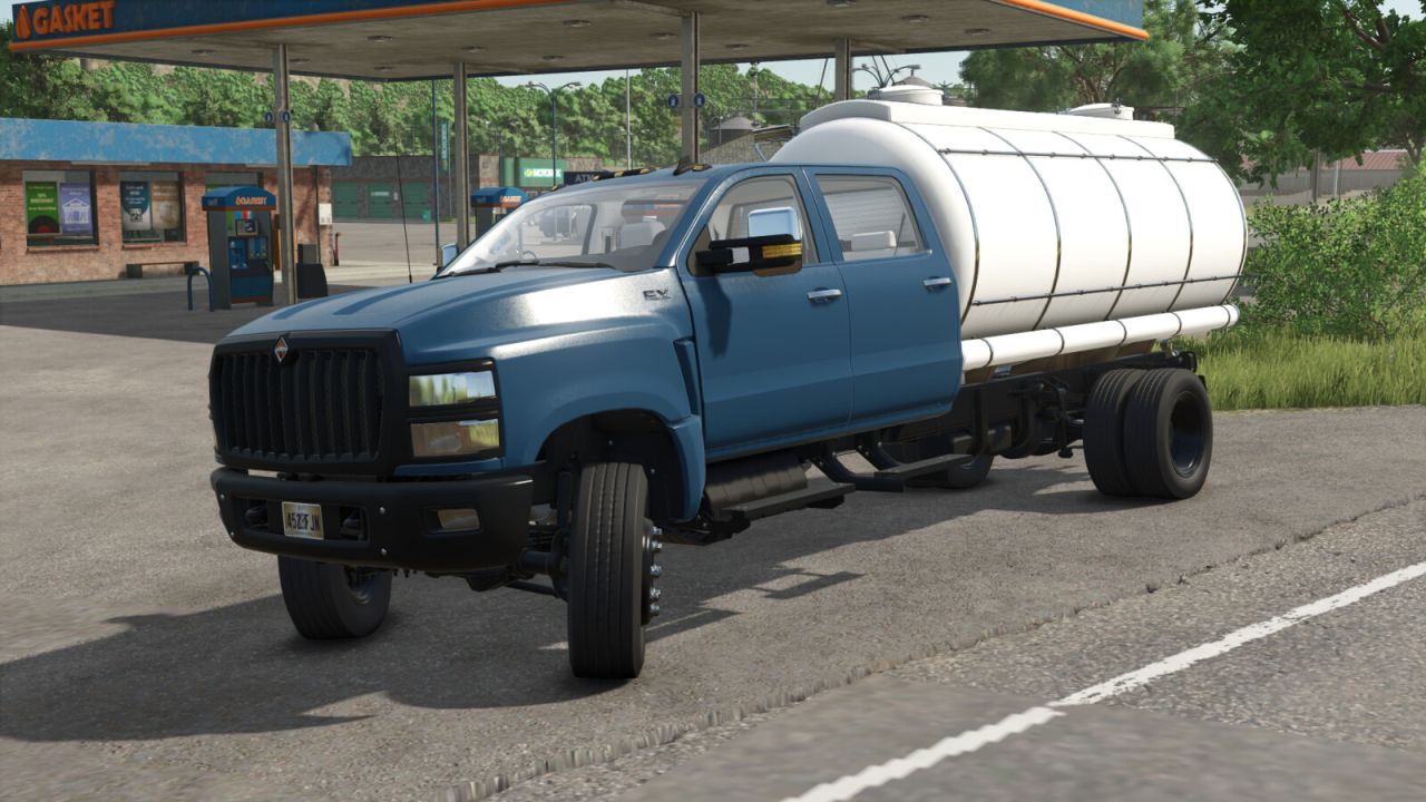 International CV Series Tanker