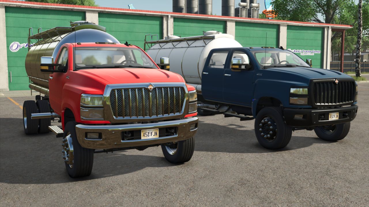 International CV Series Tanker