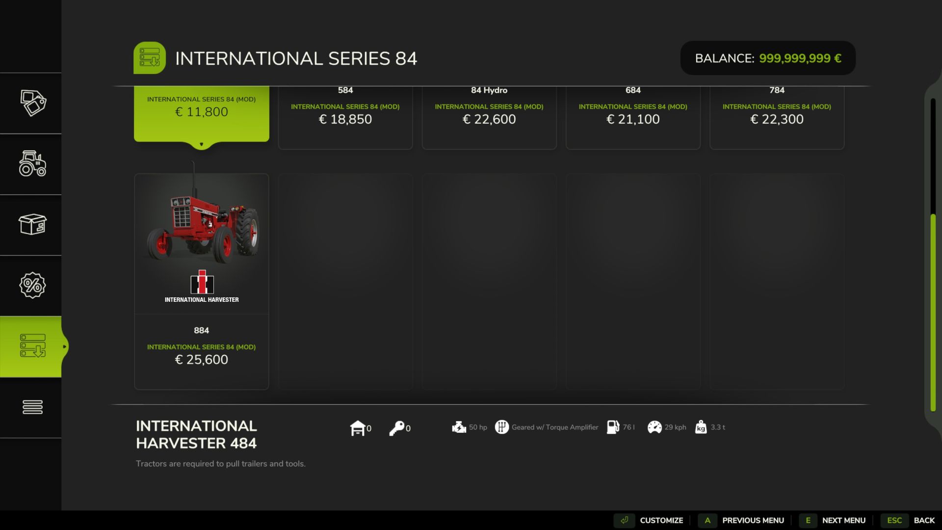 International Series 84