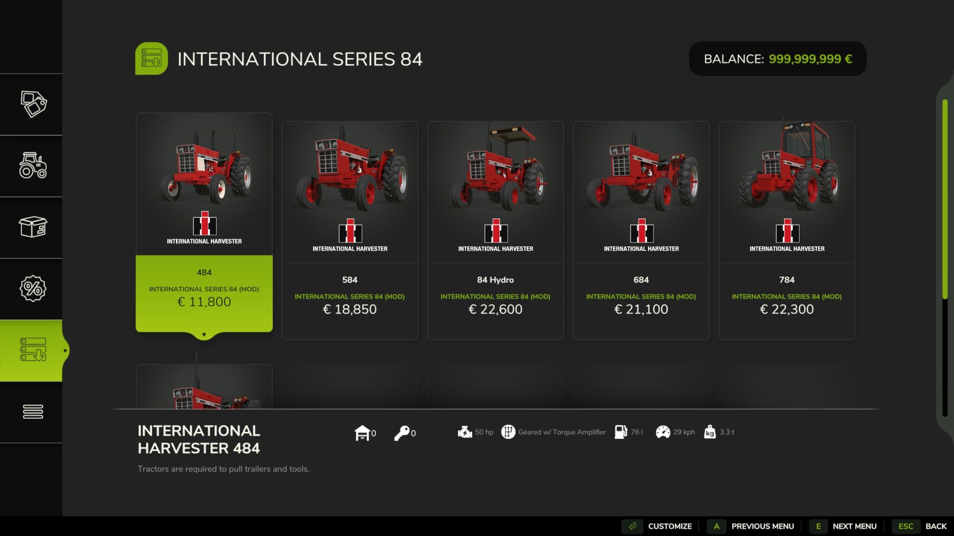 International Series 84