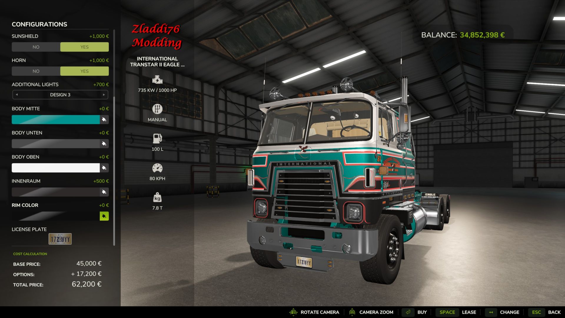 International Transstar (1000hp)