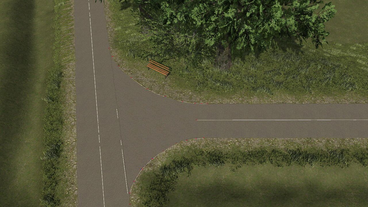 Texturas de interseção para a ferramenta Spline to Intersection. FS25 ...