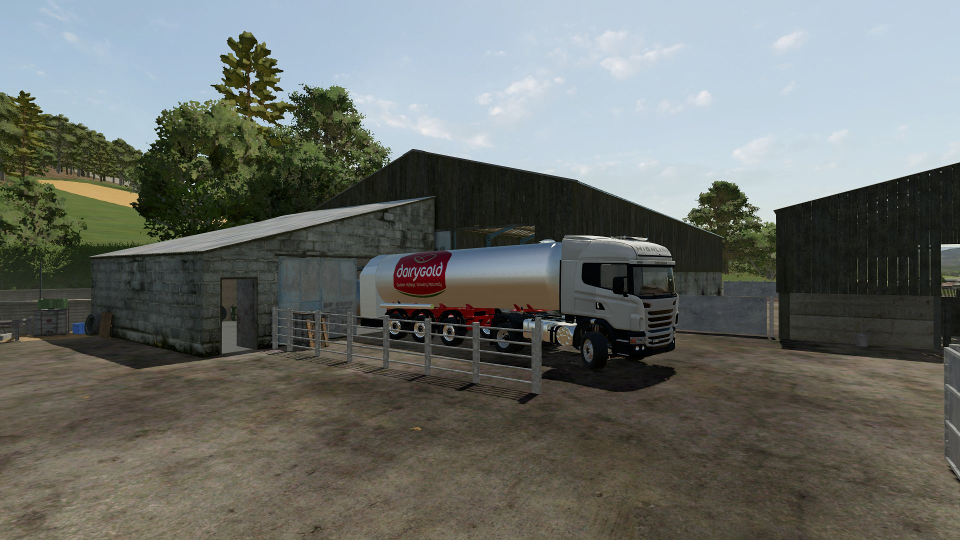 Irische Milchtanker