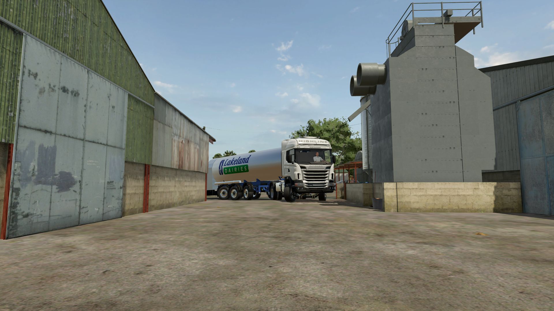 Irische Milchtanker