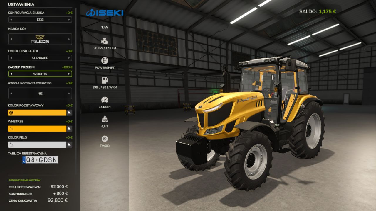 Iseki TJW 1233