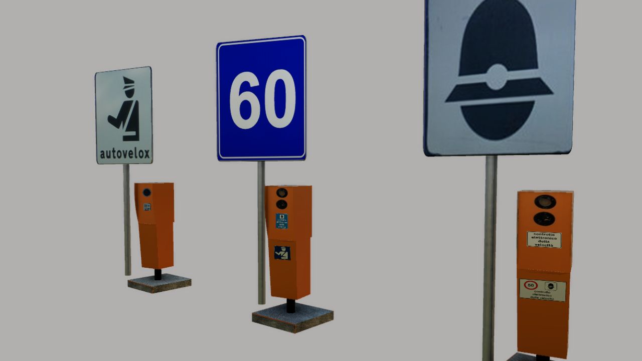 Autovelox italiano (Prefab)