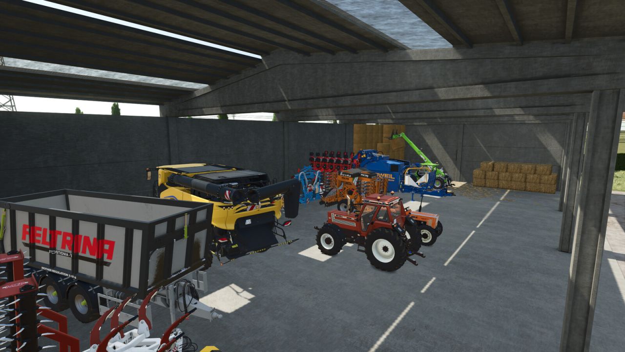 Сборные навесы в итальянском стиле