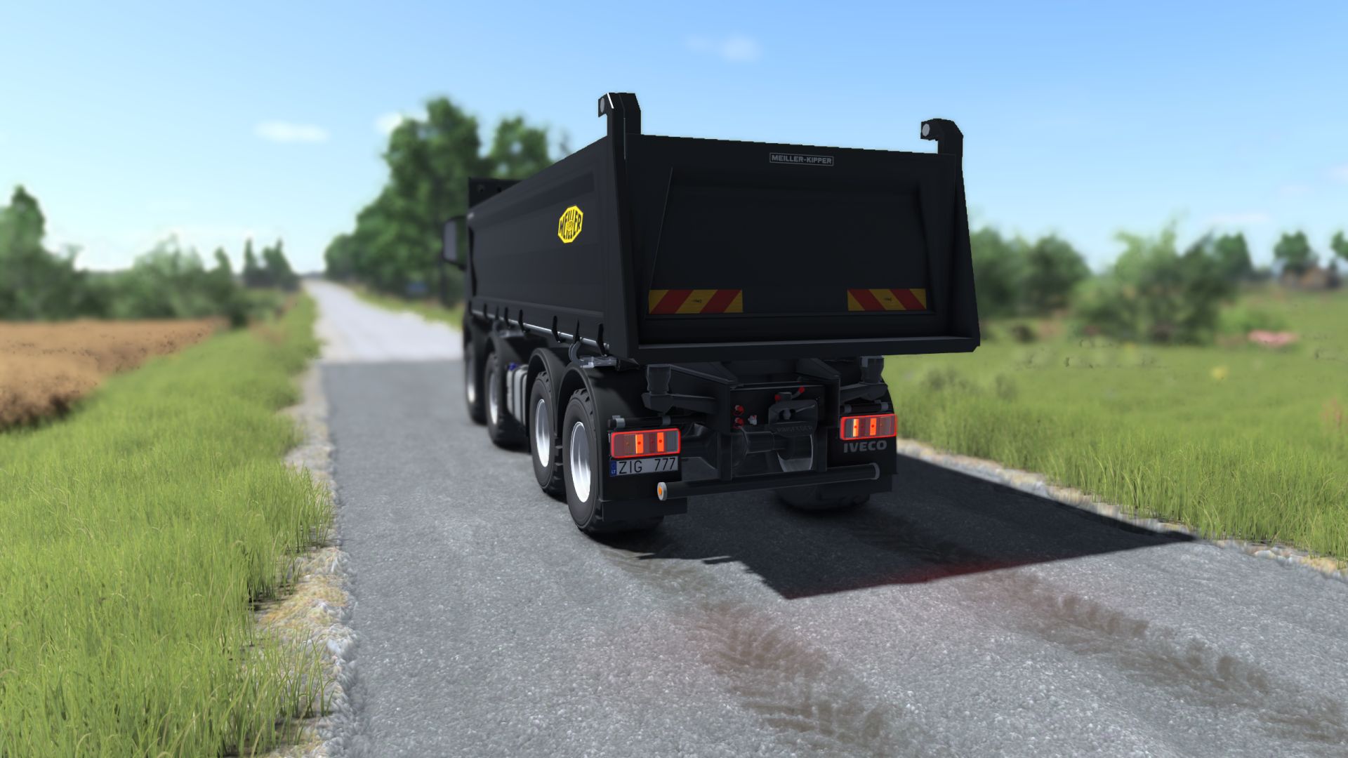 Iveco X-Way 8X8 Meiller Kipper