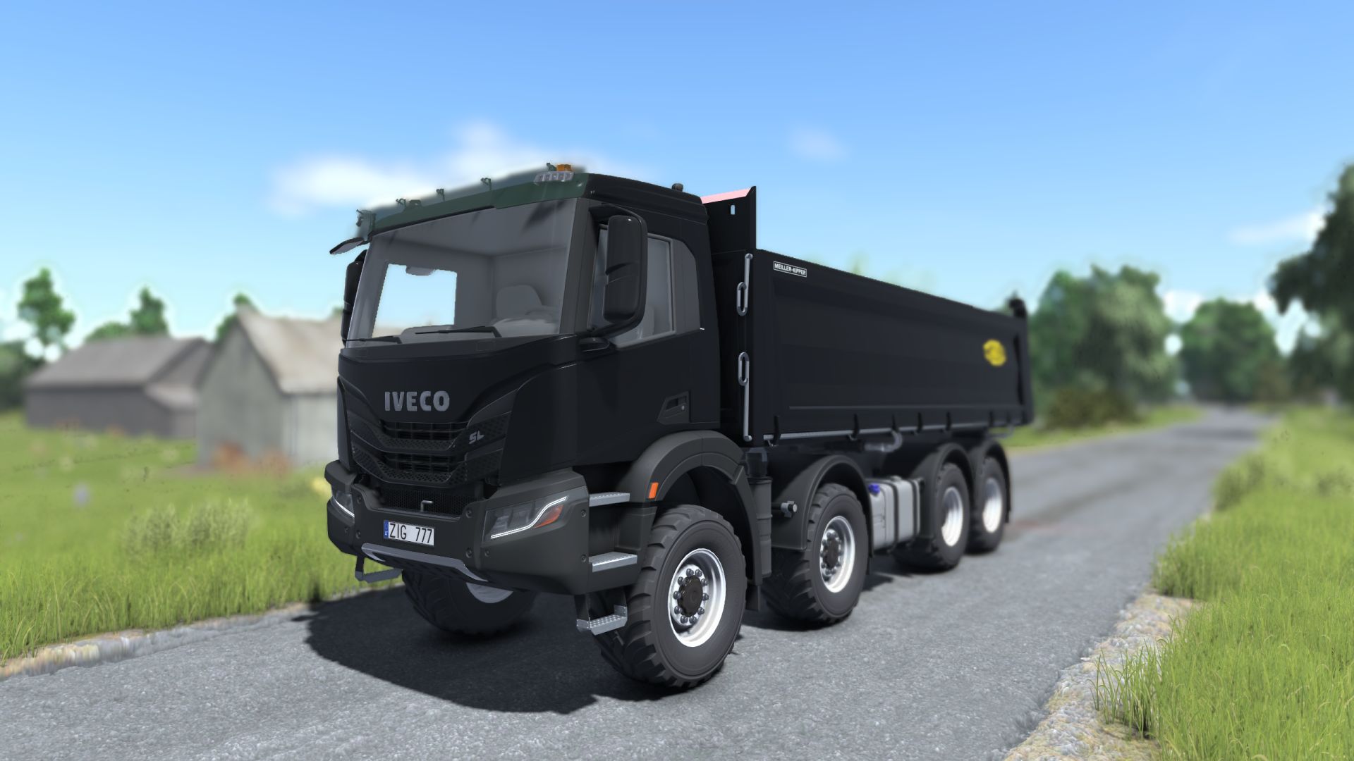 Iveco X-Way 8X8 Meiller Kipper