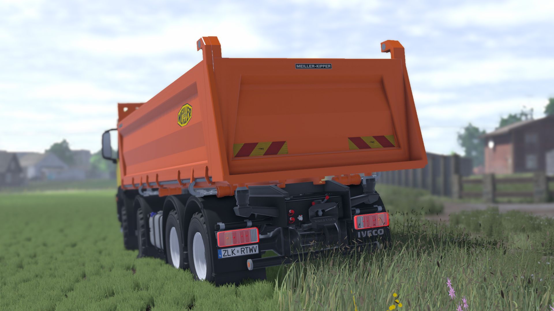 Iveco X-Way 8X8 Meiller Kipper