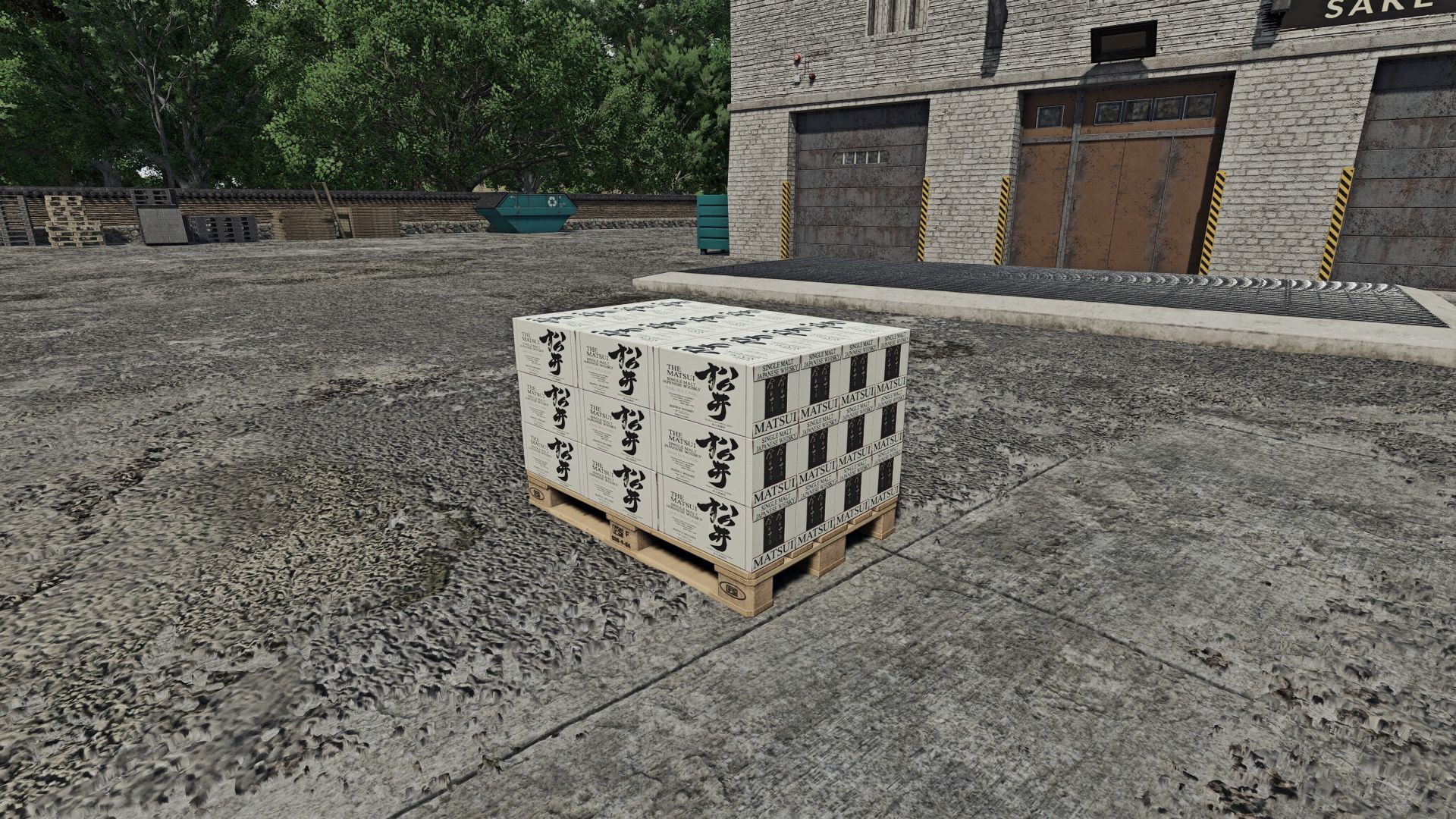 Japanische Whisky- und Sake-Brauerei