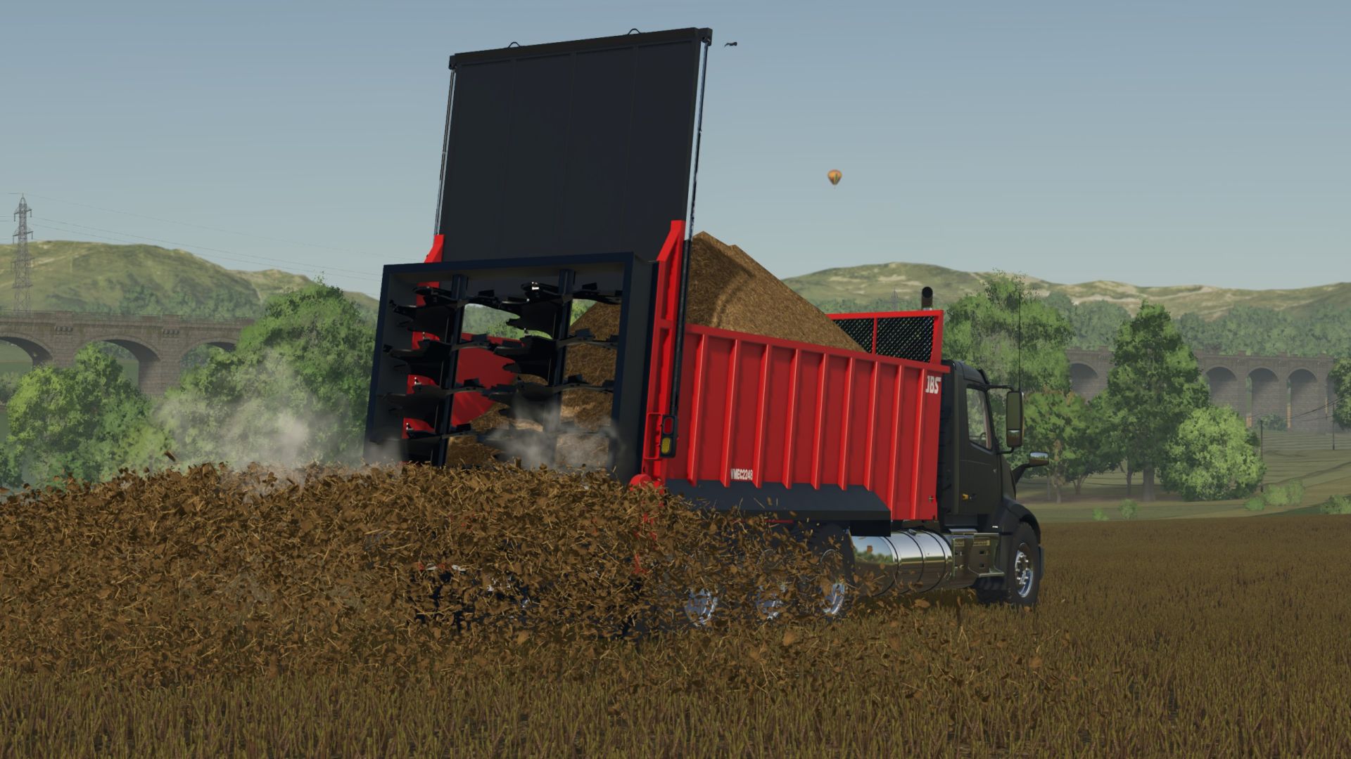 JBS Manure Spreader and Silage Box
