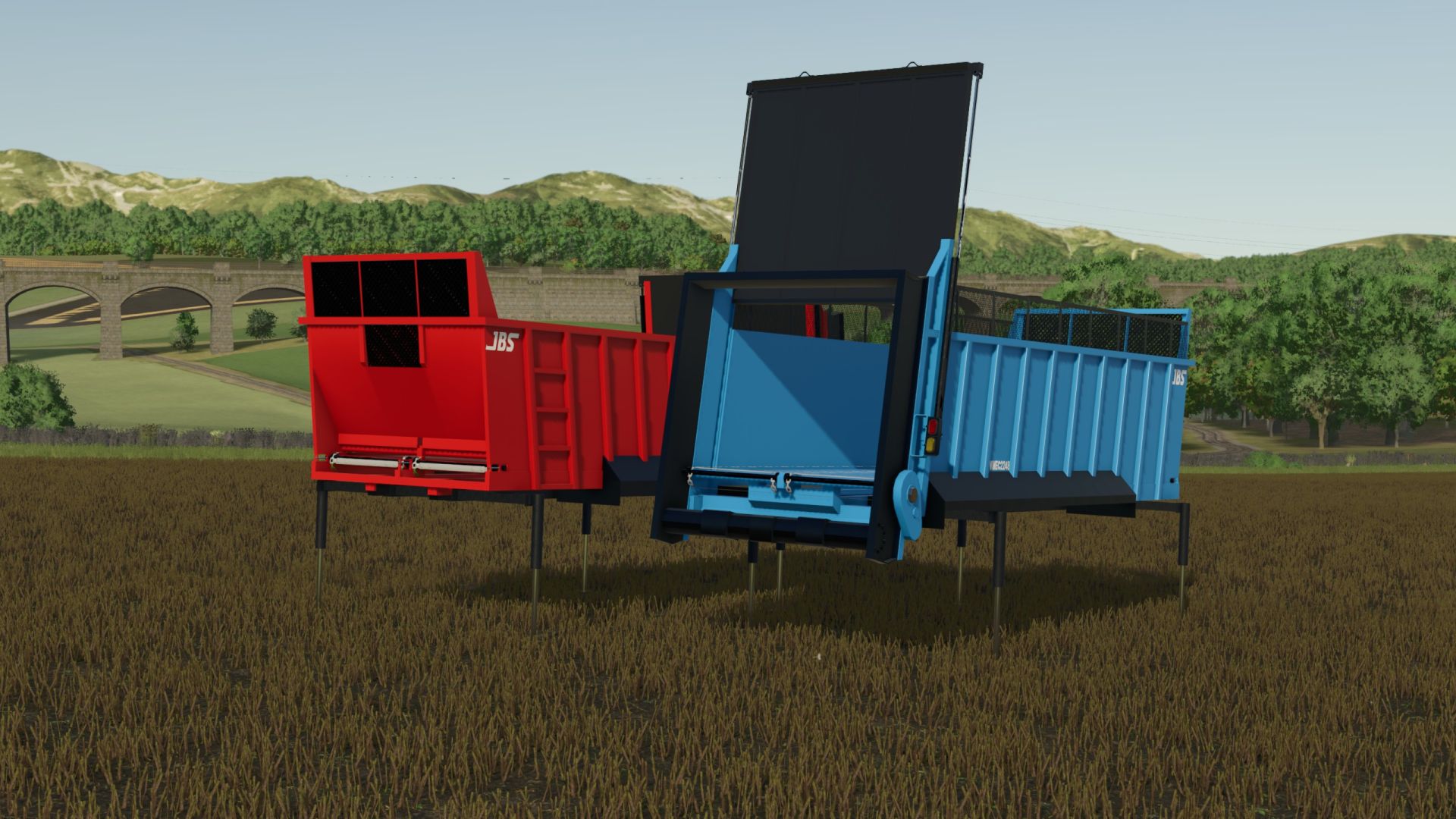JBS Manure Spreader and Silage Box