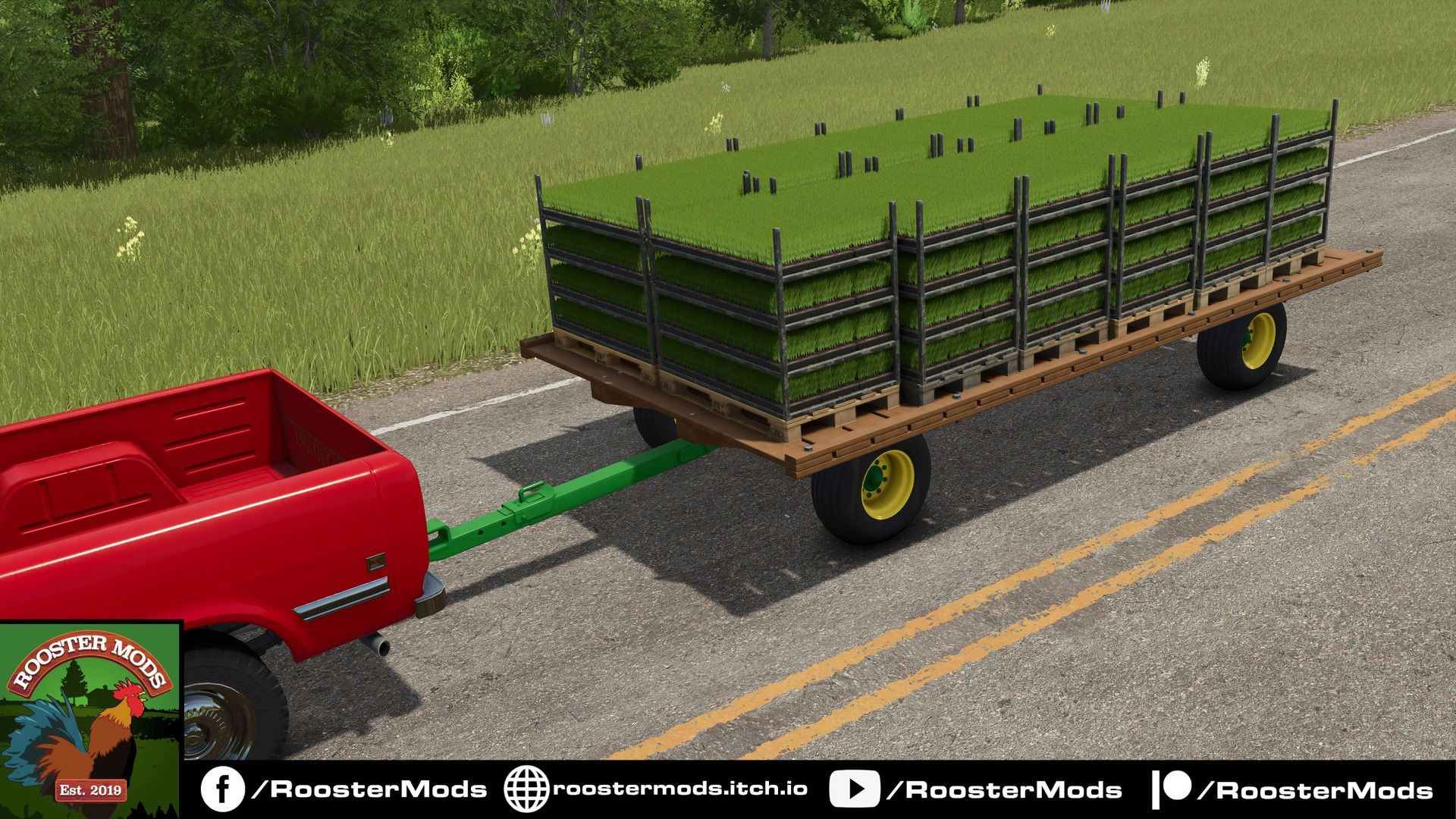 John Deere 1075 Hay Wagon