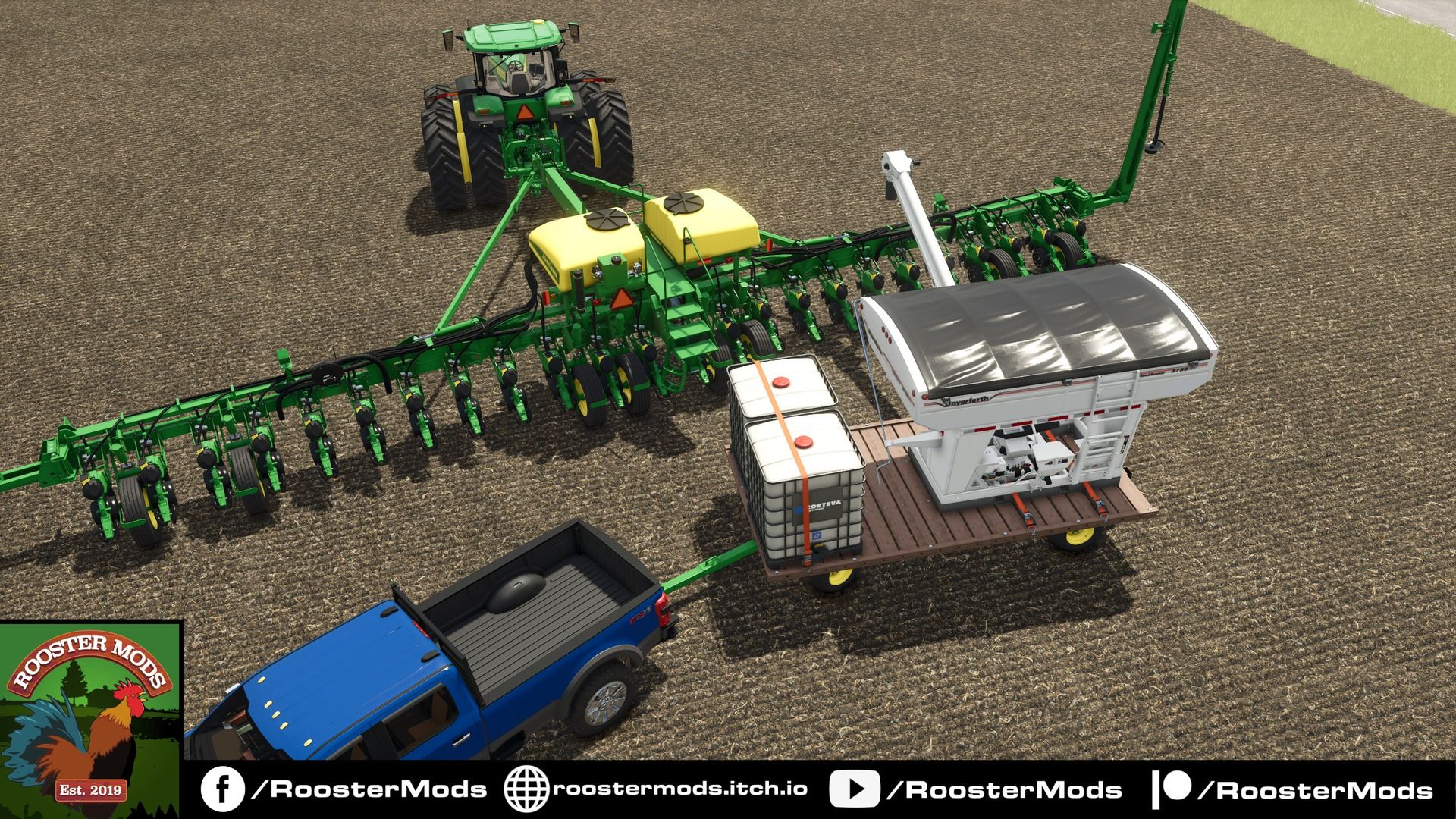 John Deere 1075 Hay Wagon