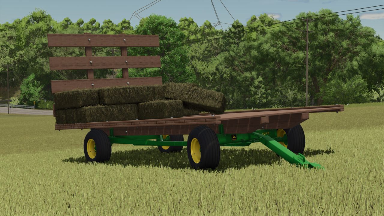 John Deere 1075 Wagon Hay
