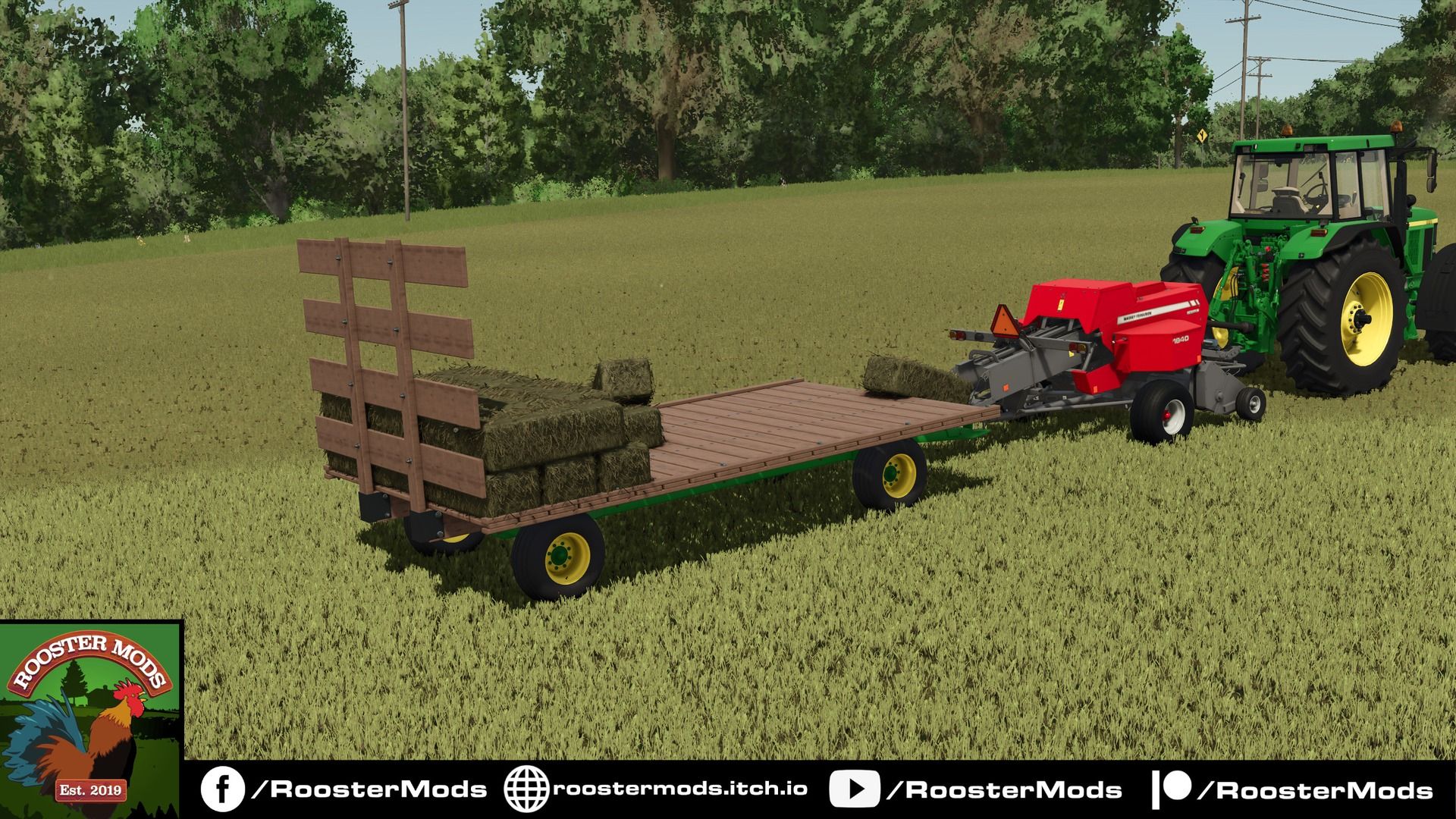 John Deere 1075 Hay Wagon