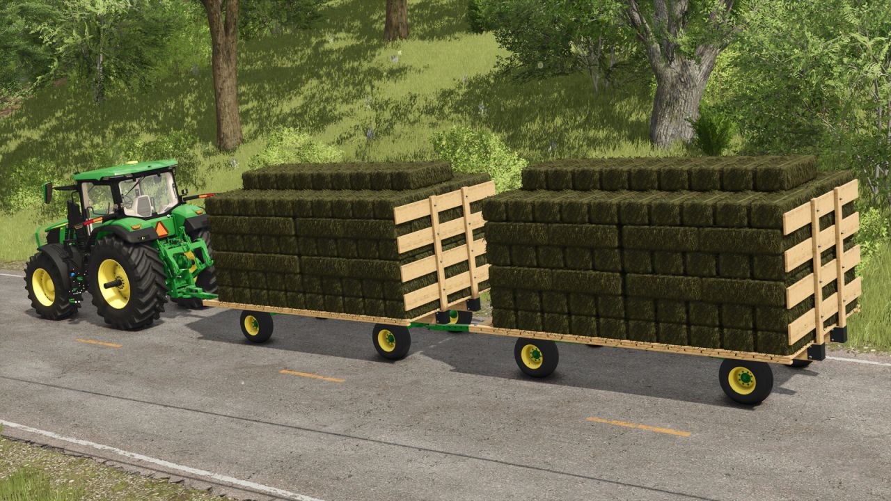 John Deere 1075 Wagon Hay