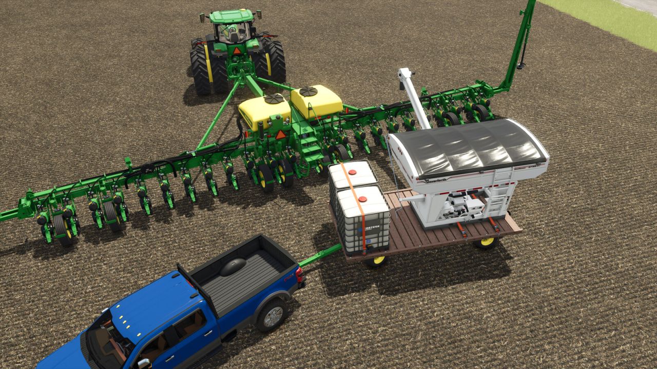 John Deere 1075 Wagon Hay