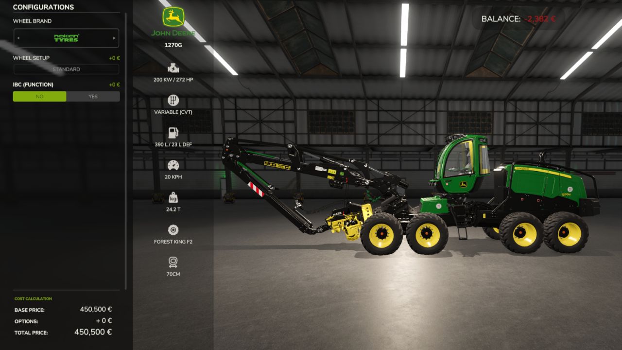 John Deere 1270G