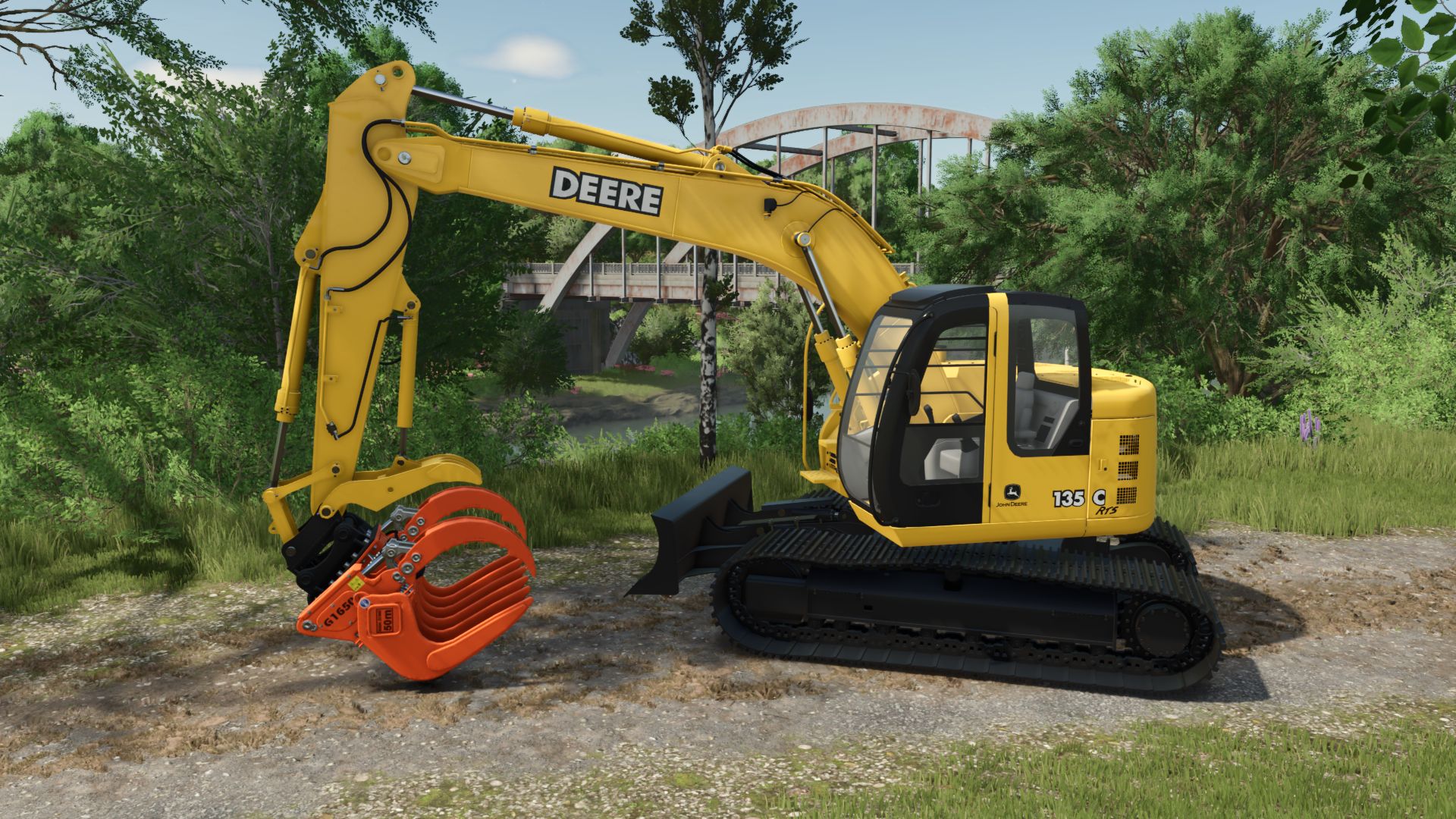 John Deere 135C