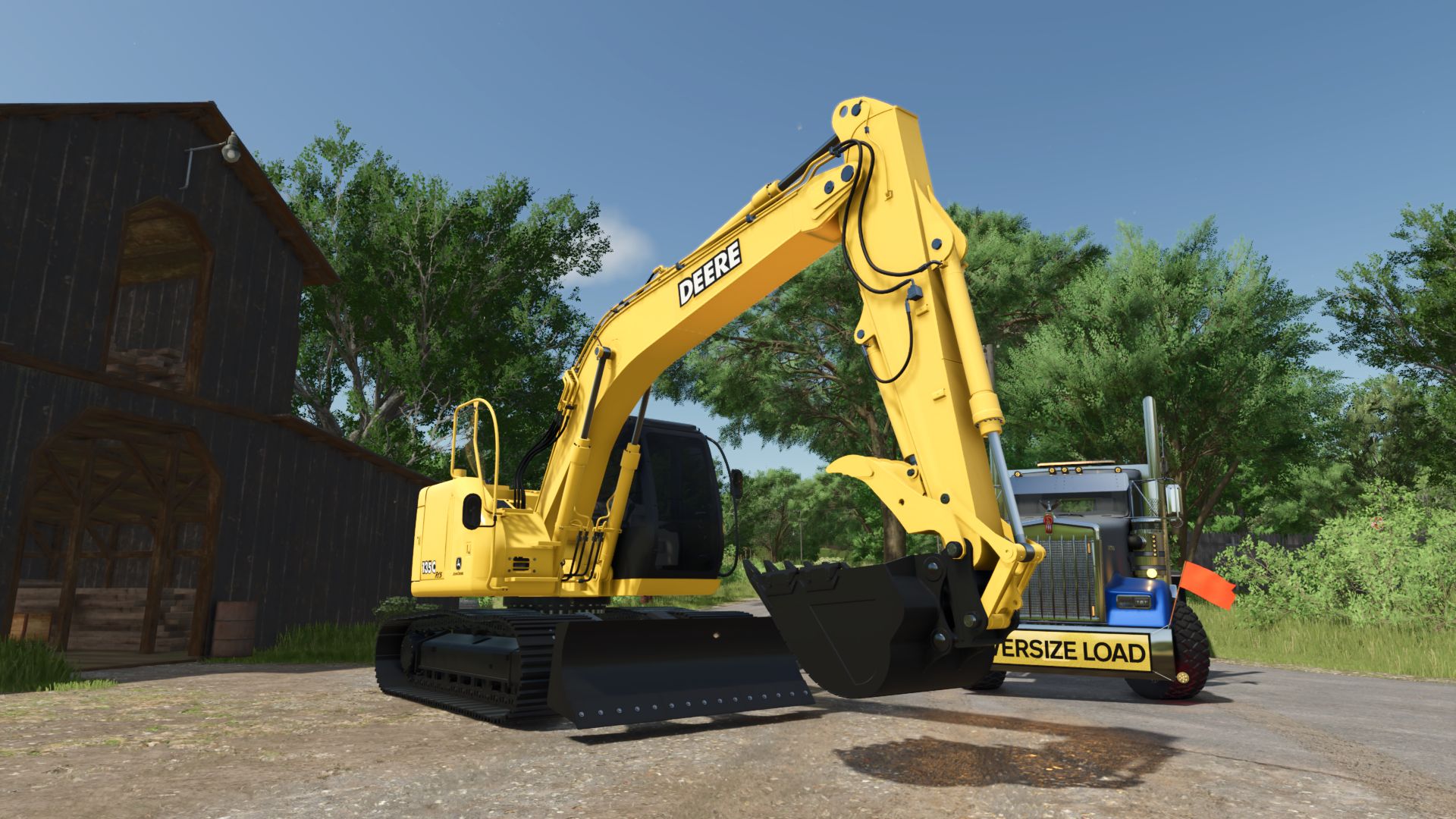 John Deere 135C